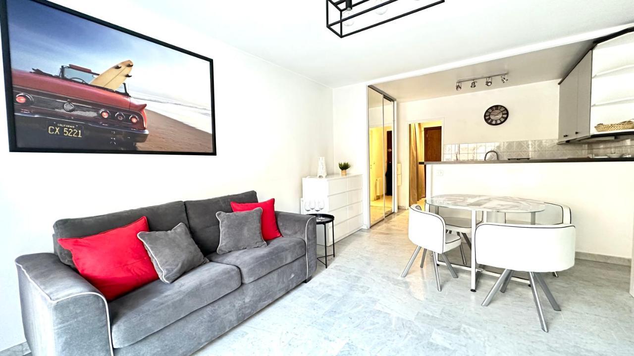 Beau Studio Centre Juan Les Pins A 300M Des Plages アンティーブ エクステリア 写真