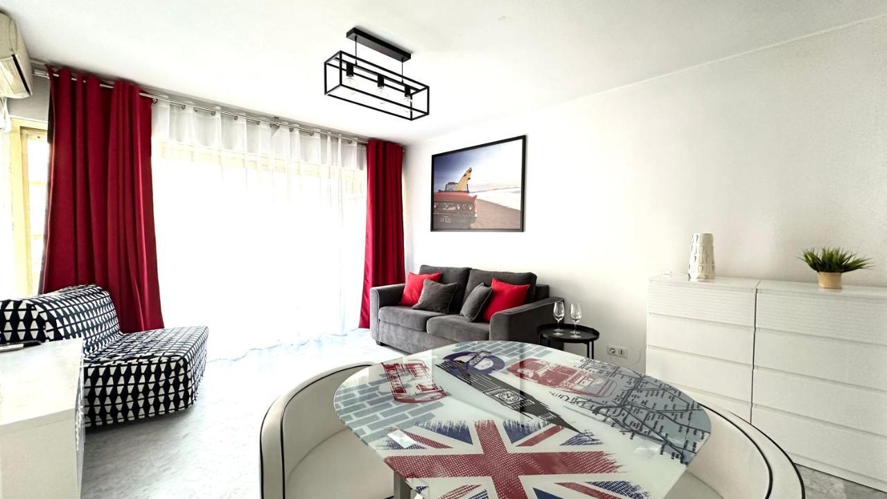 Beau Studio Centre Juan Les Pins A 300M Des Plages アンティーブ エクステリア 写真
